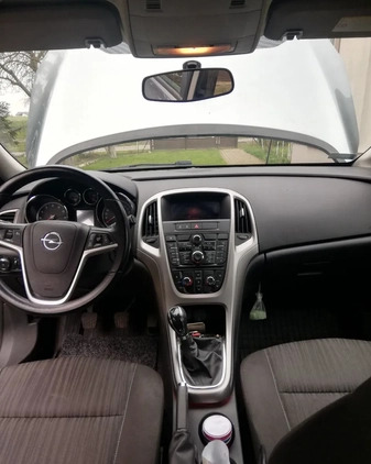 Opel Astra cena 26500 przebieg: 123000, rok produkcji 2011 z Łódź małe 46